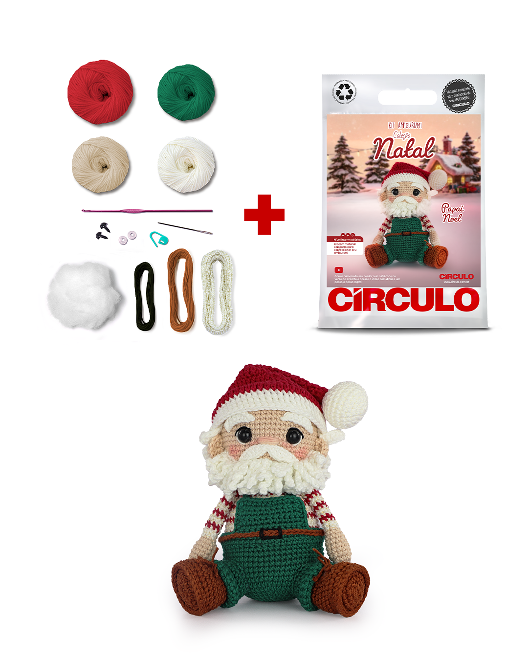 Kit Amigurumi Natal